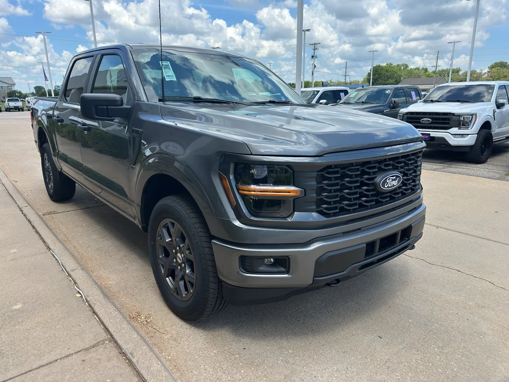 New 2026 Carbonized Gray Metallic Ford STX image 2