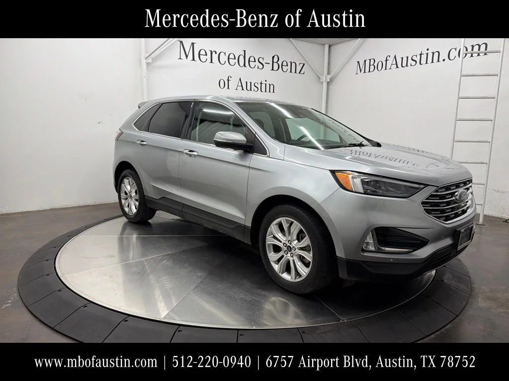 Used 2022 Silver Ford Titanium image 1