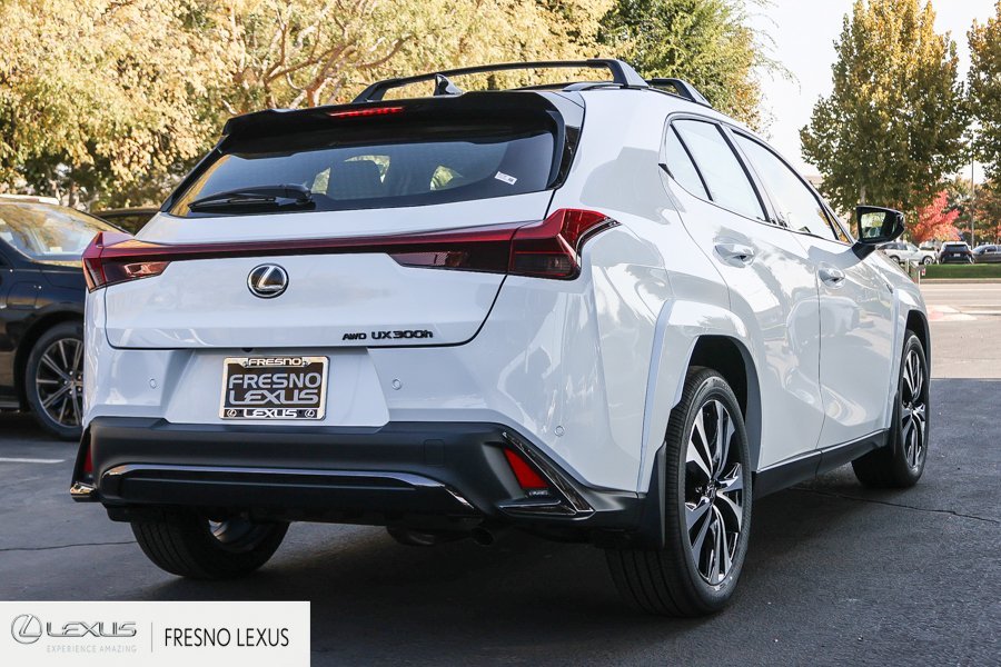 New 2026 Ultra White with Obsidian roof Lexus UX 300h F SPORT DESIGN AWD image 6