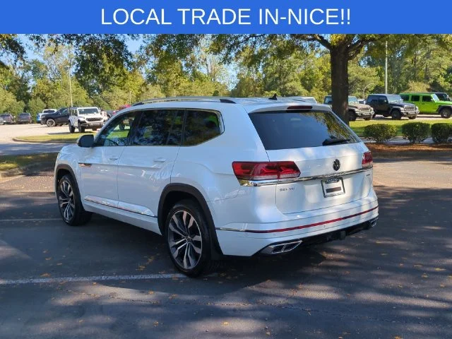 Used 2023 White Volkswagen 3.6L V6 SEL Premium R-Line image 3