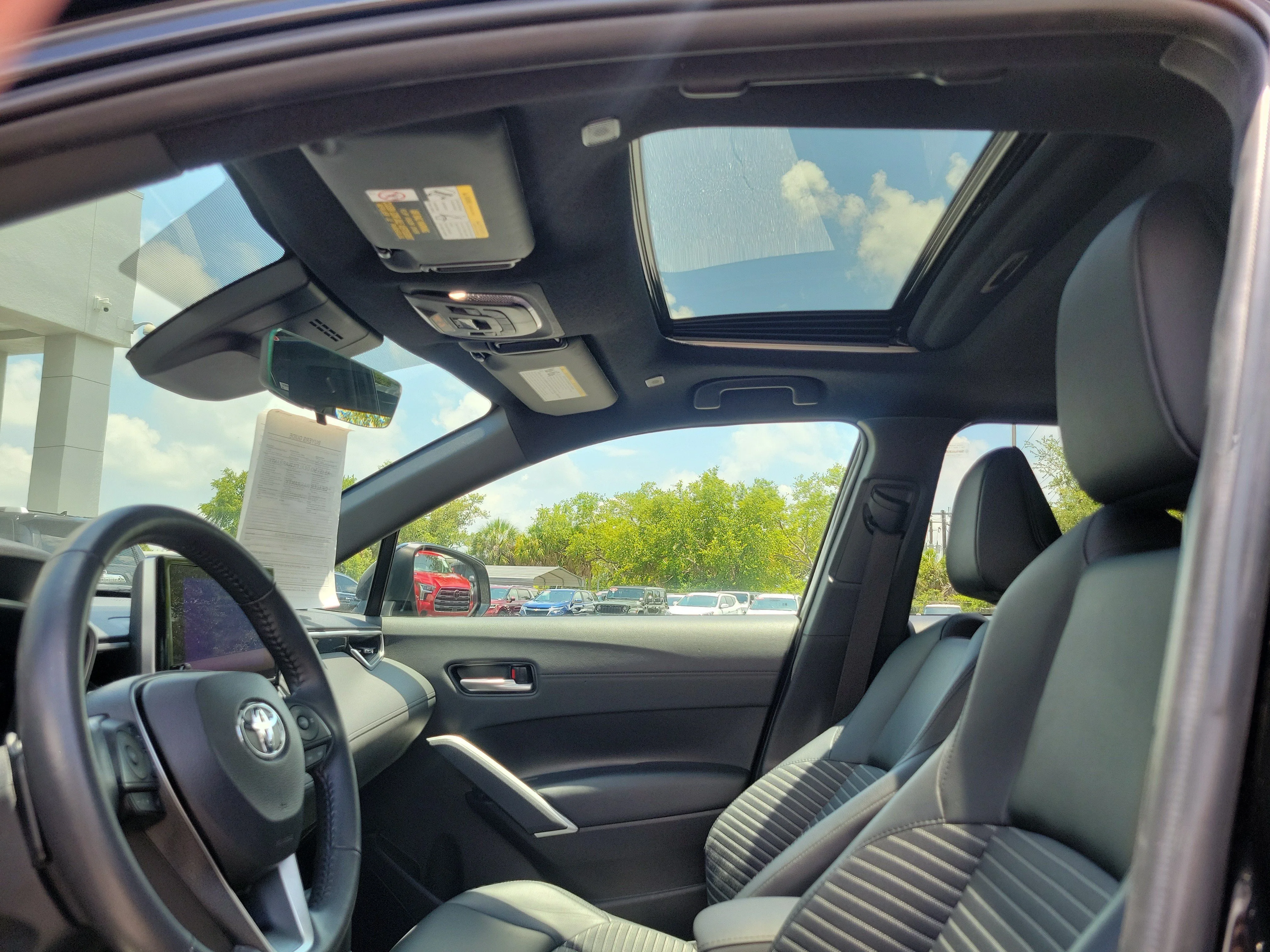 Used 2024 Jet Black Toyota Hybrid XSE image 23