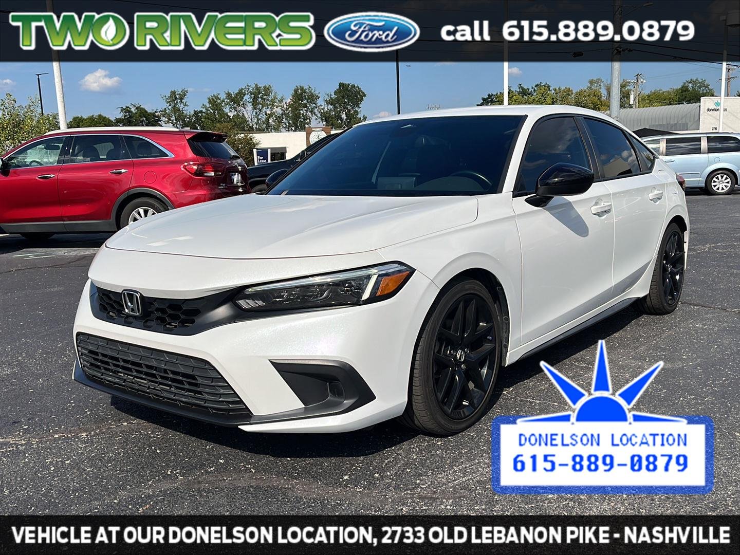 Used 2022 Platinum White Pearl Honda Sport image 4