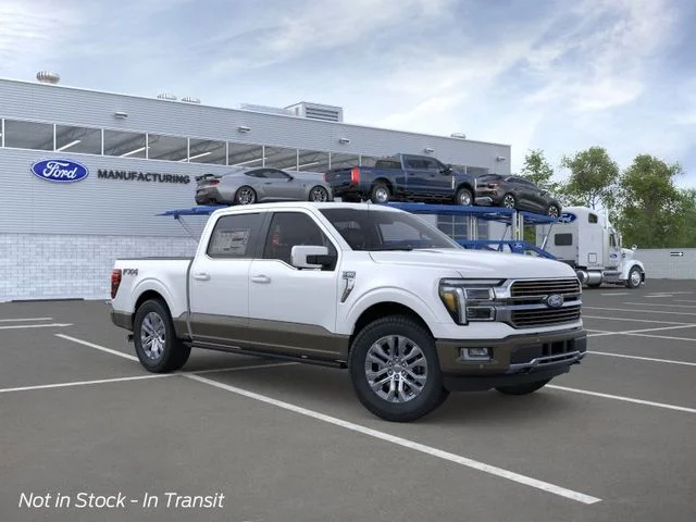 New 2026 Star White Metallic Tri-Coat Ford King Ranch image 10