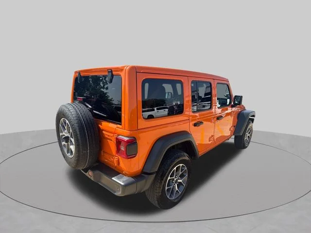 Certified Used 2025 Orange Jeep Sport S image 9