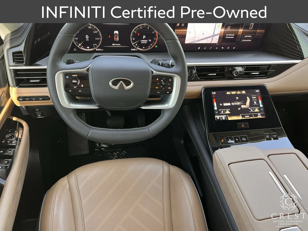 Certified Used 2026 Black Obsidian INFINITI LUXE image 13