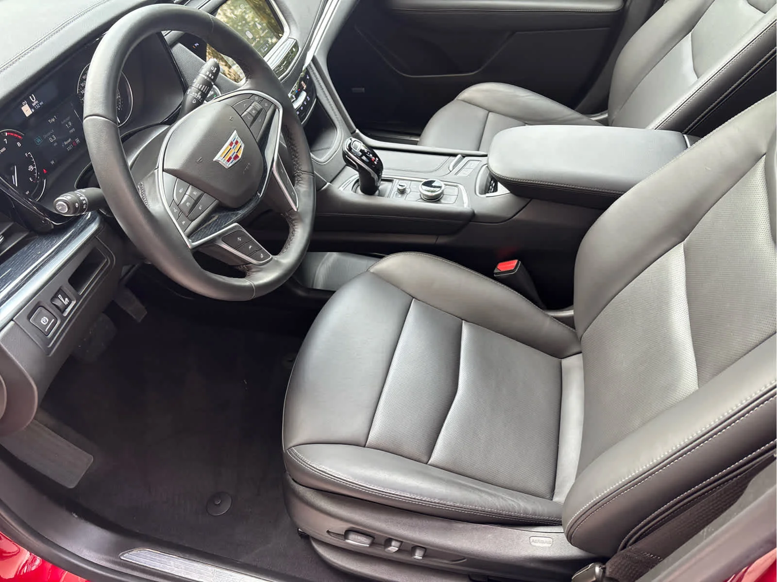 Used 2024 Radiant Red Tintcoat Cadillac Premium Luxury image 12