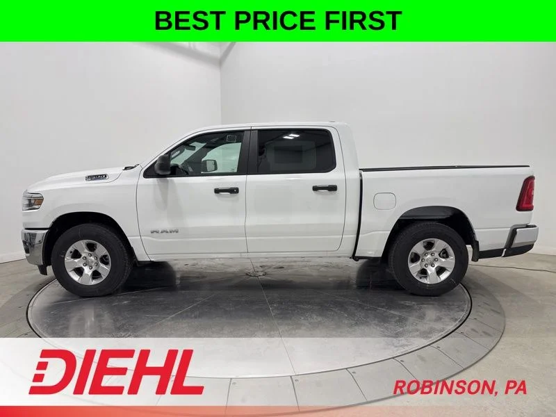 New 2026 Bright White Clear-Coat Exterior Paint RAM Big Horn/Lone Star image 4