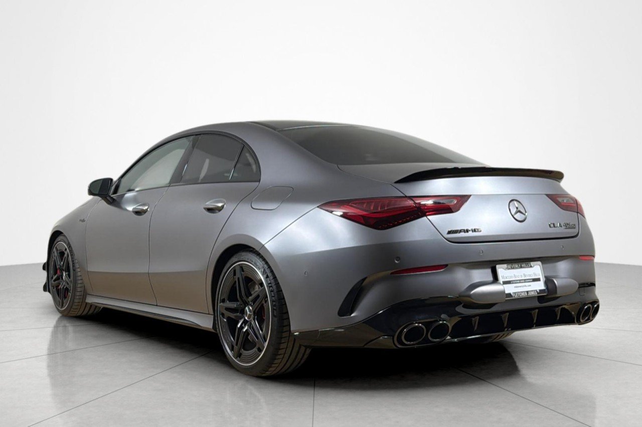 Certified Used 2025 MANUFAKTUR Mountain Grey Magno Mercedes-Benz AMG® CLA 45 image 3