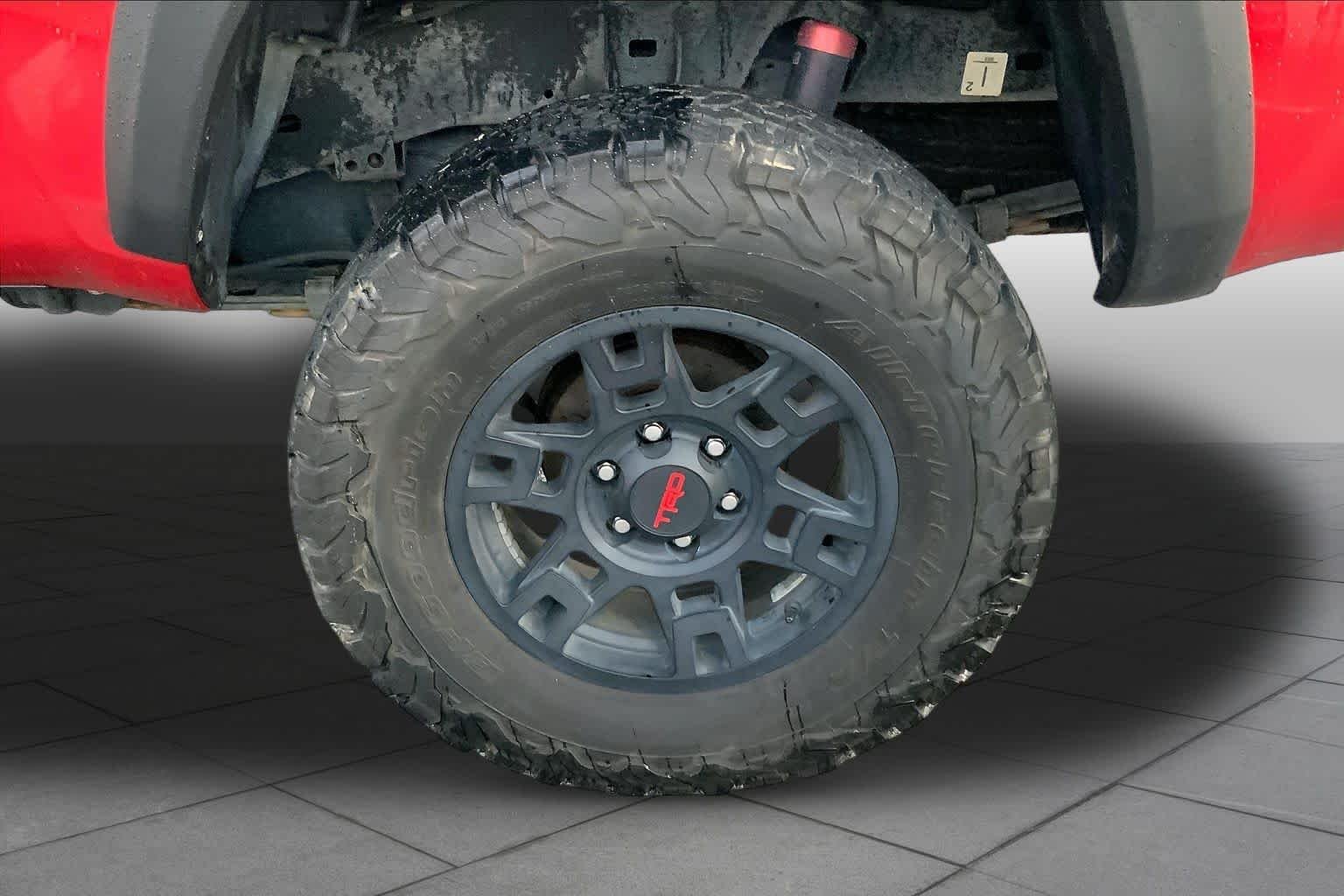 Used 2022 Barcelona Red Metallic Toyota TRD Off Road image 10