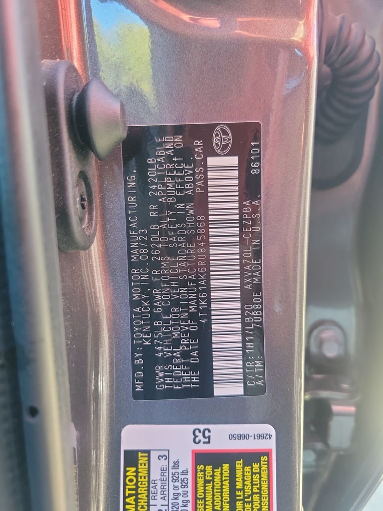 Used 2024 Gray Toyota XSE image 36
