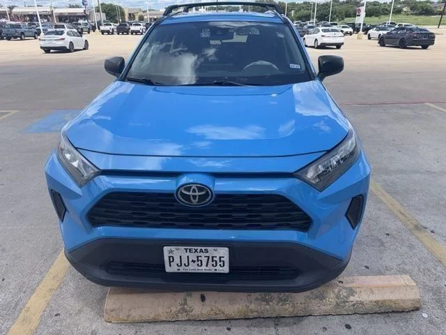 Used 2021 Blue Toyota LE image 1
