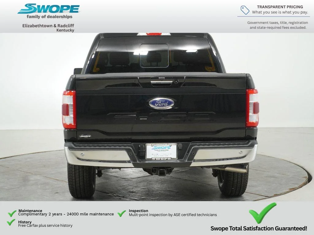 Certified Used 2023 Agate Black Ford LARIAT image 6