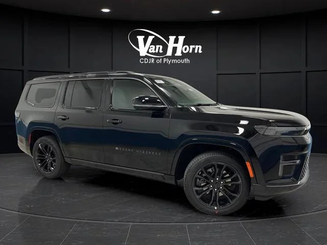 New 2026 High Gloss Black Exterior Paint Jeep Grand Wagoneer image 1