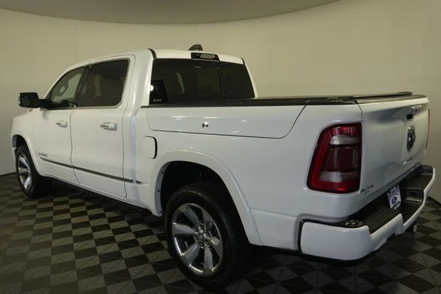 Used 2021 Ivory White Tri-Coat Pearlcoat Ram Limited image 5