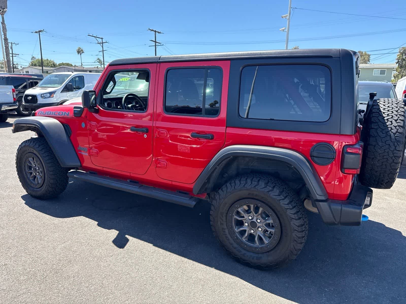 Used 2021 Firecracker Red Clearcoat Jeep Unlimited Rubicon image 21