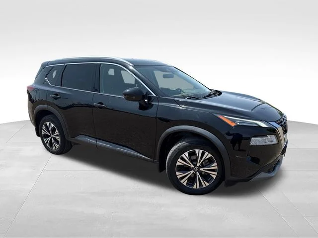 Used 2021 Black Nissan SV image 1