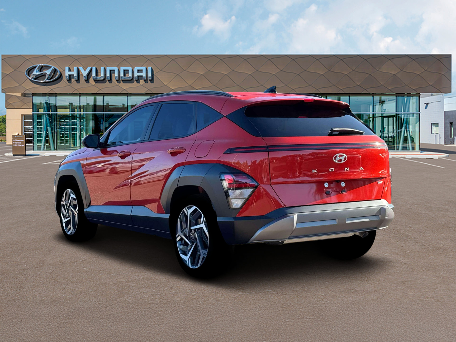 New 2026 Orange Hyundai SEL Premium FWD image 5
