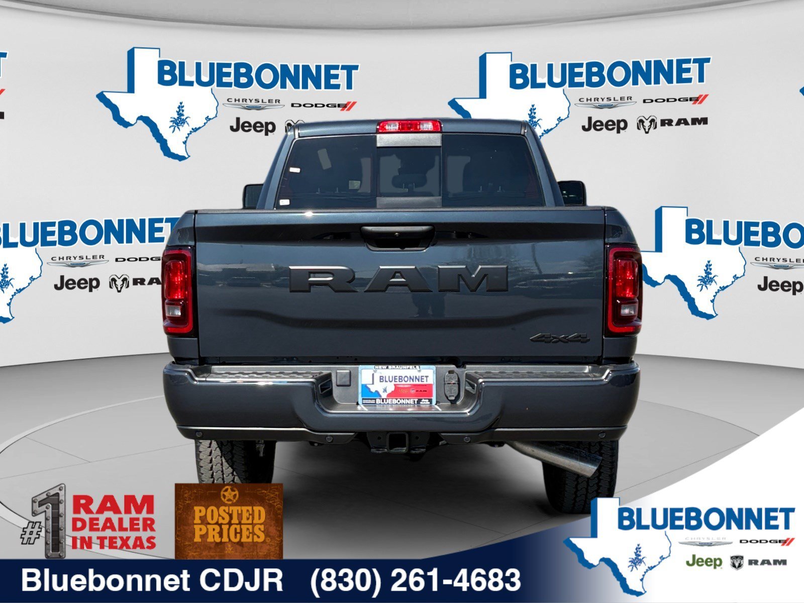 New 2027 Forged Blue Metallic Exterior Paint RAM Black Express image 6