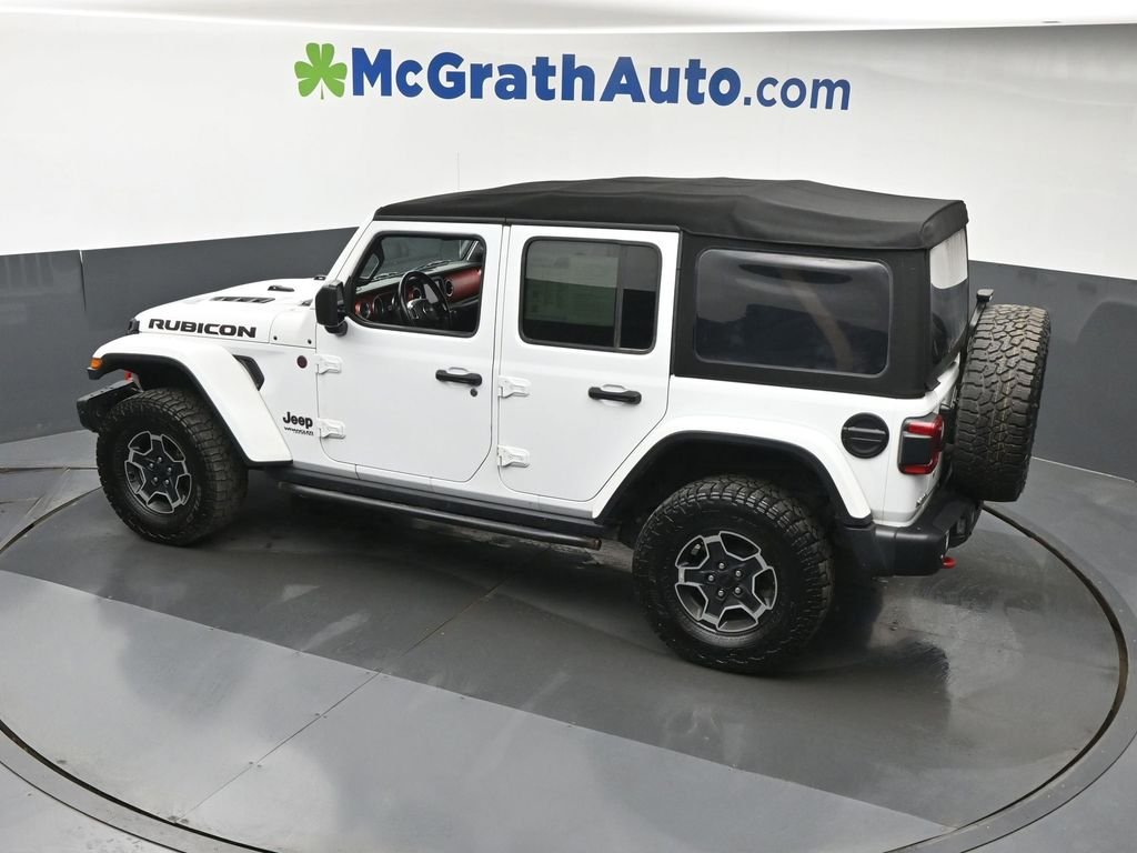 Used 2018 White Jeep Unlimited Rubicon image 24