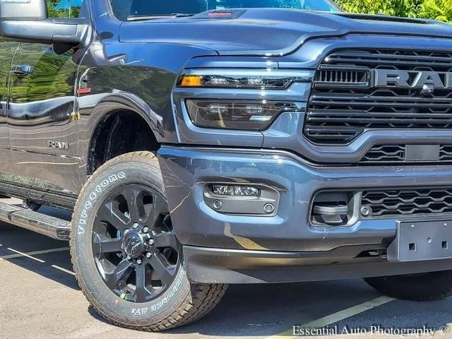 New 2026 Forged Blue Metallic Exterior Paint RAM Laramie image 3