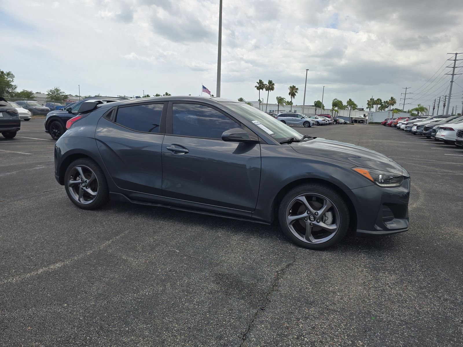 Used 2020 Hyundai Veloster Base with VIN KMHTG6AF9LU029276 for sale in Port Richey, FL