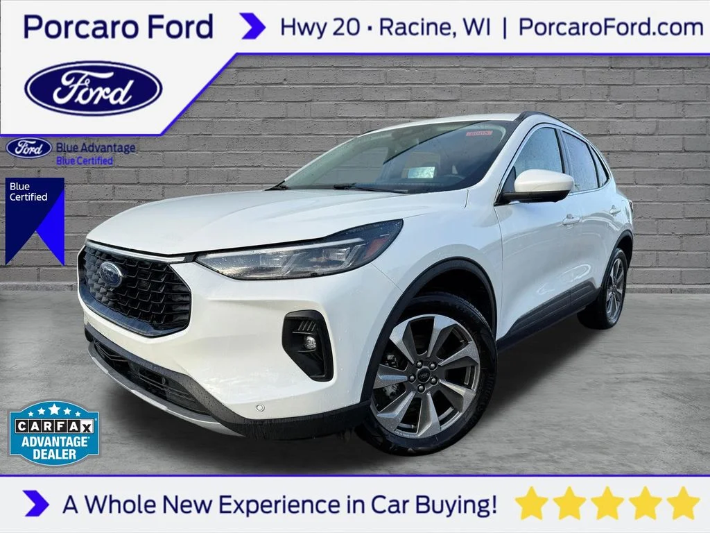 Certified Used 2025 Star White Ford Platinum image 1