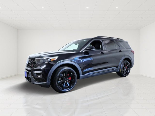 Certified 2021 Ford Explorer ST with VIN 1FM5K8GC9MGB32505 for sale in Apple Valley, Minnesota