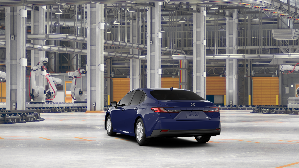 New 2027 Reservoir Blue Toyota LE image 7
