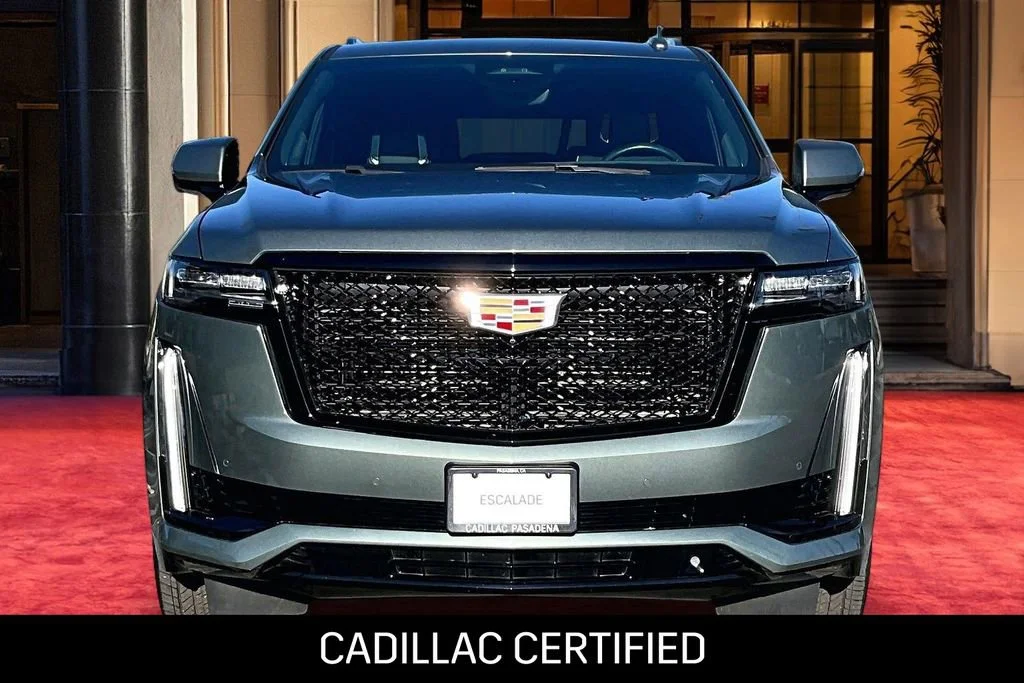 Used 2024 Dark Emerald Metallic Cadillac Sport Platinum image 3