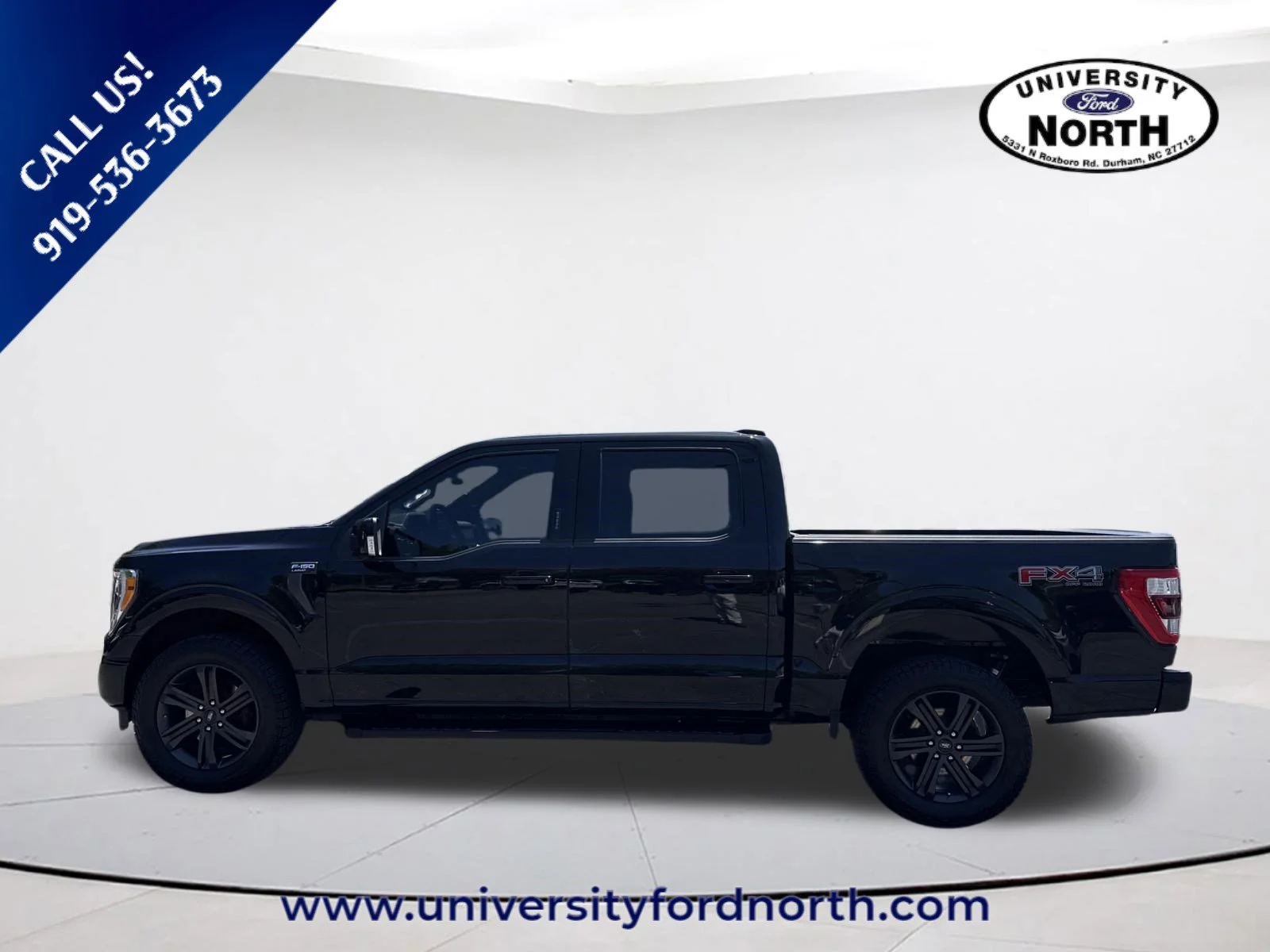 Used 2022 Agate Black Metallic Ford LARIAT image 4