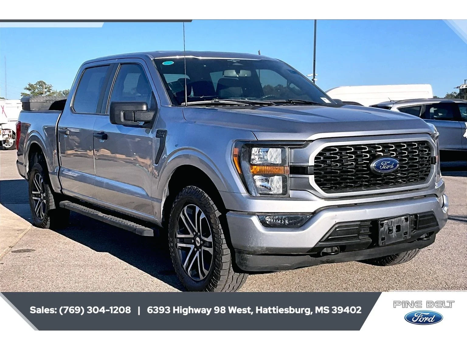 Used 2023 Iconic Silver Metallic Ford XL image 2