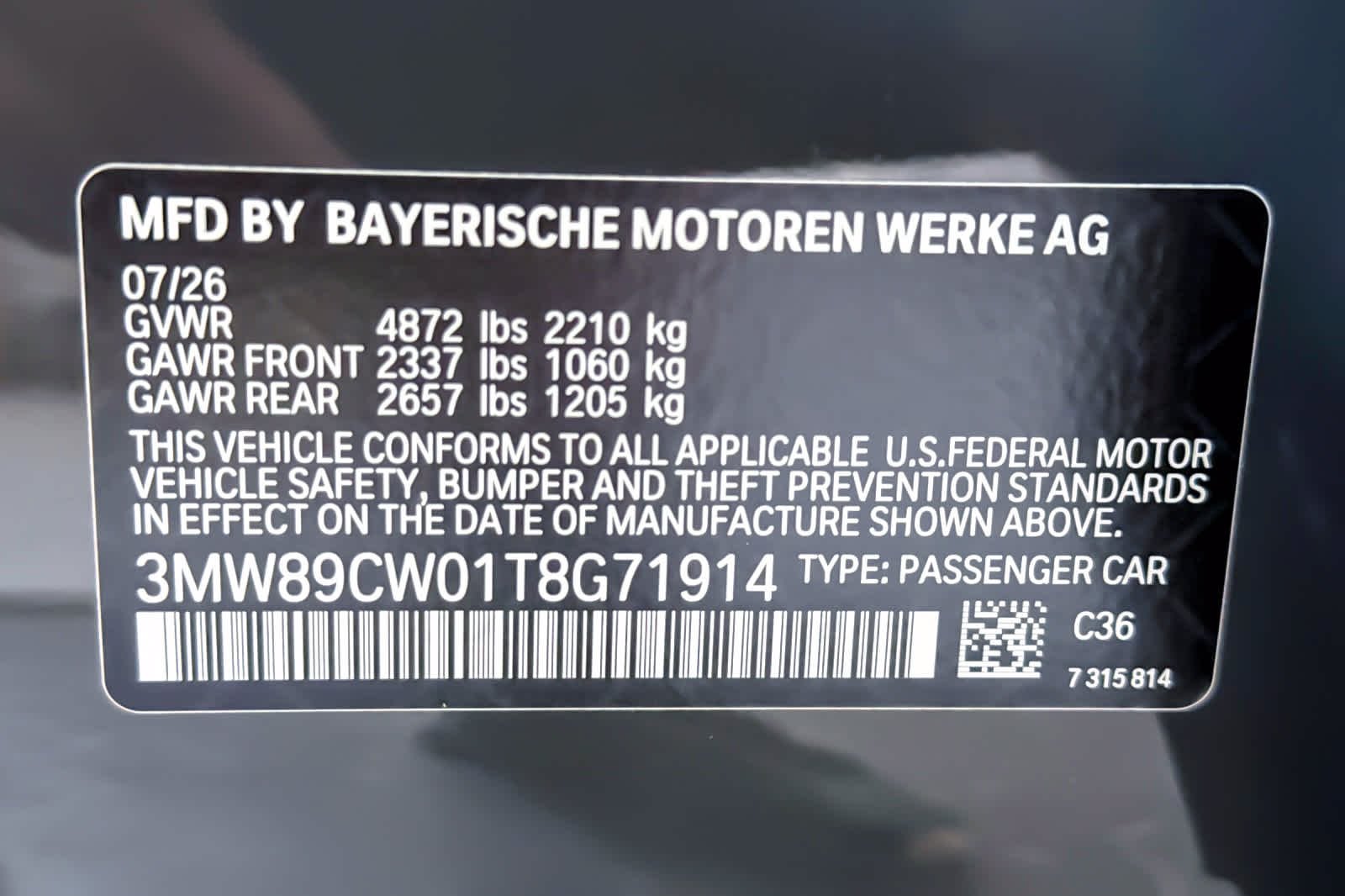 New 2026 Dravit Grey Metallic BMW 330i xDrive image 26