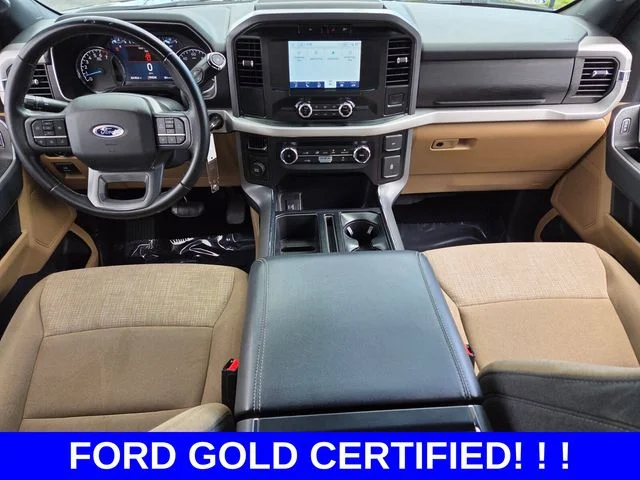 Certified Used 2023 Blue Metallic Ford XLT image 14