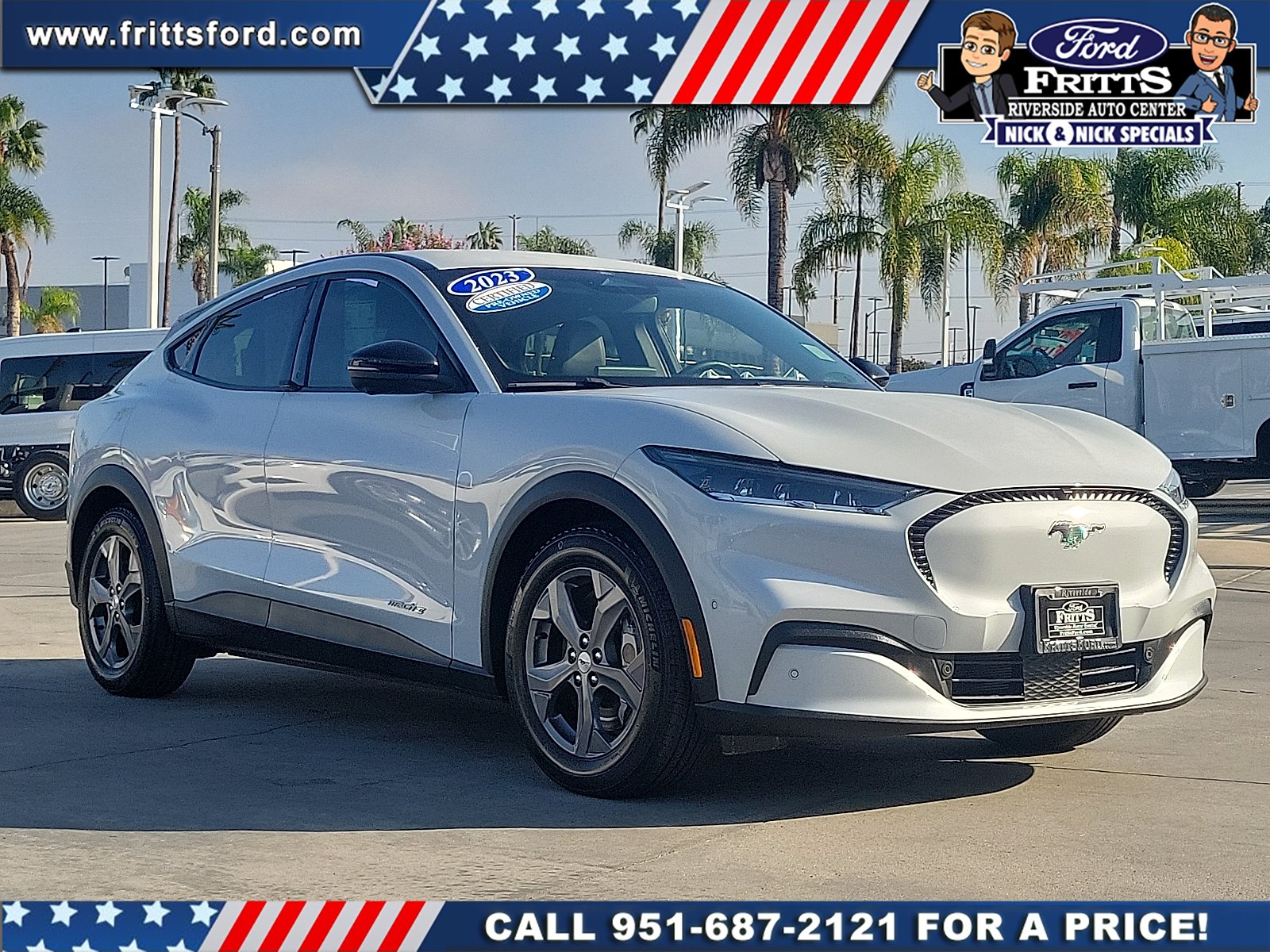 Certified Used 2023 White Metallic Ford Select image 21