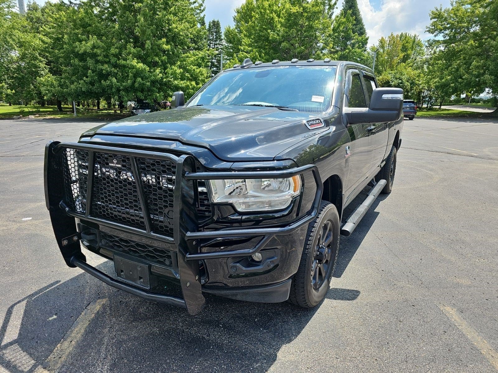 Certified Used 2023 Diamond Black Crystal Pearlcoat Ram Big Horn image 2