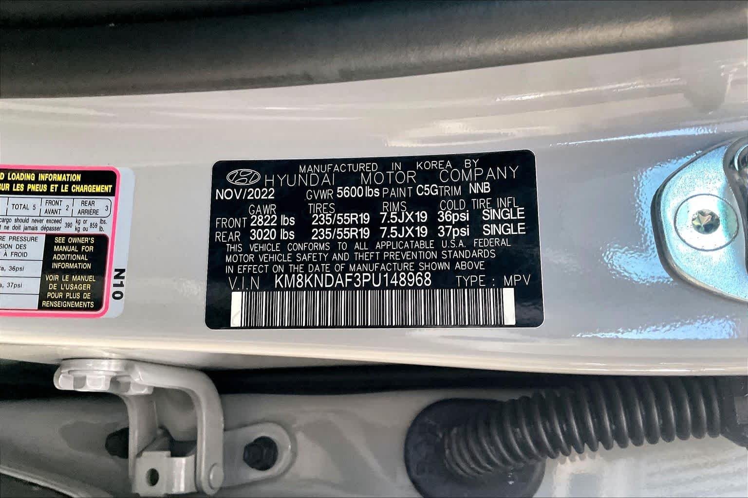 Certified Used 2023 Cyber Gray Hyundai SEL image 33