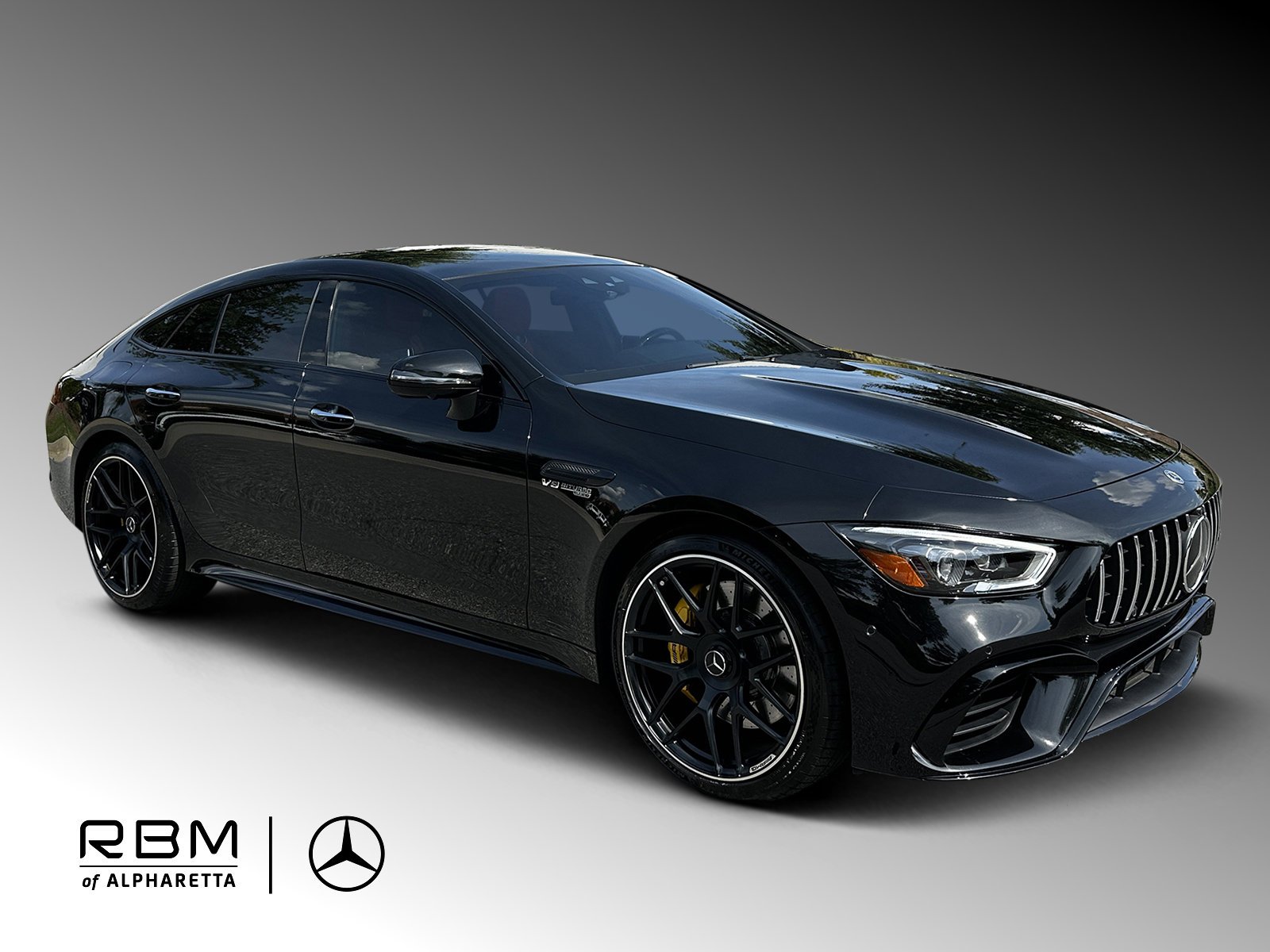 Certified Used 2021 Black Mercedes-Benz AMG® GT 63 S image 1
