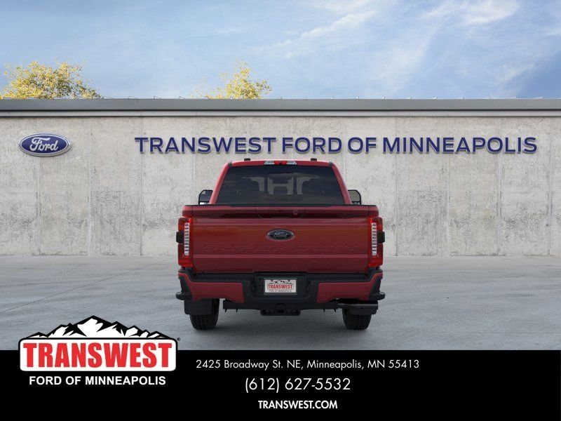 New 2026 Ruby Red Metallic Tinted Clearcoat Ford F-350® Lariat® image 5