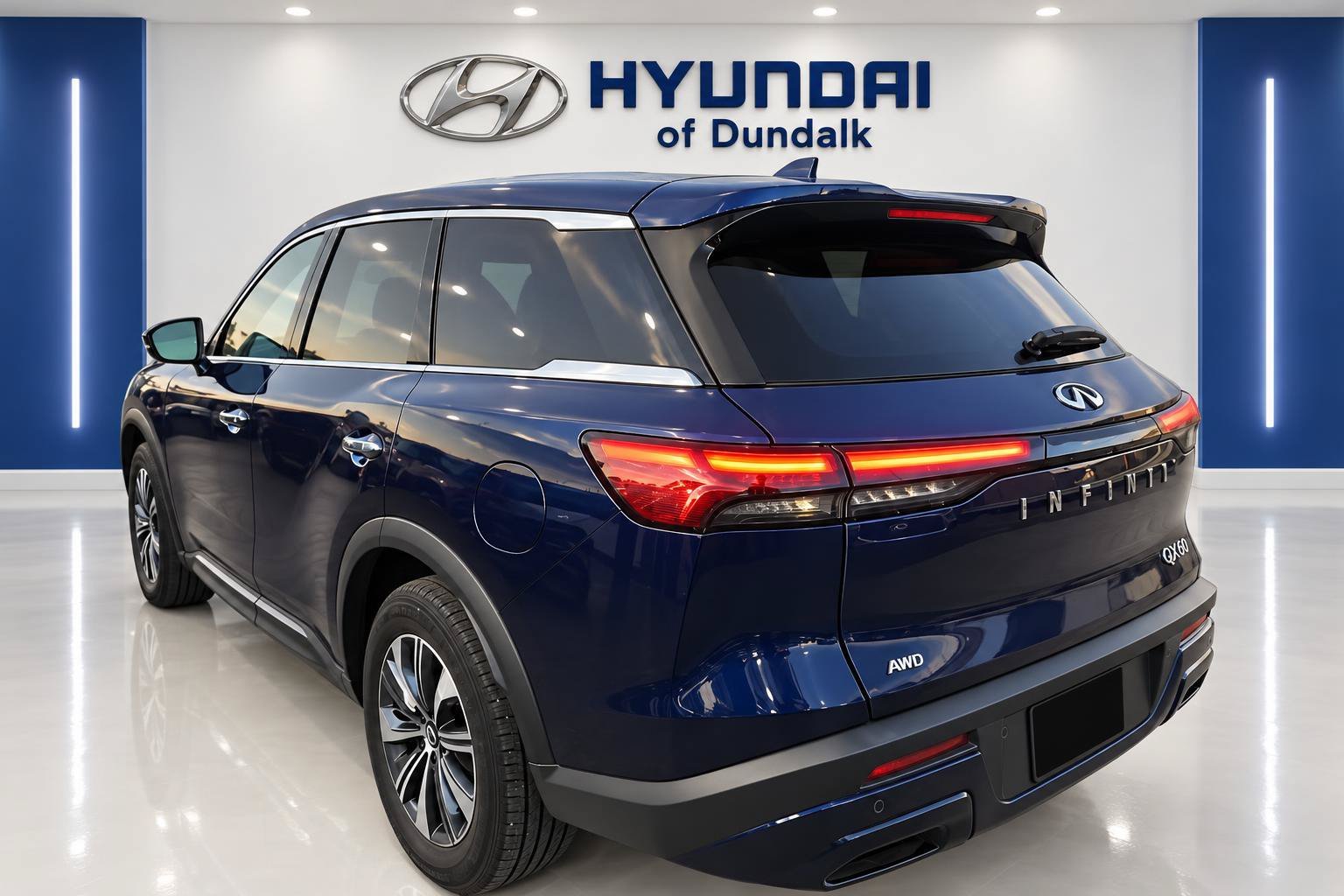 Used 2024 Blue INFINITI PURE image 2