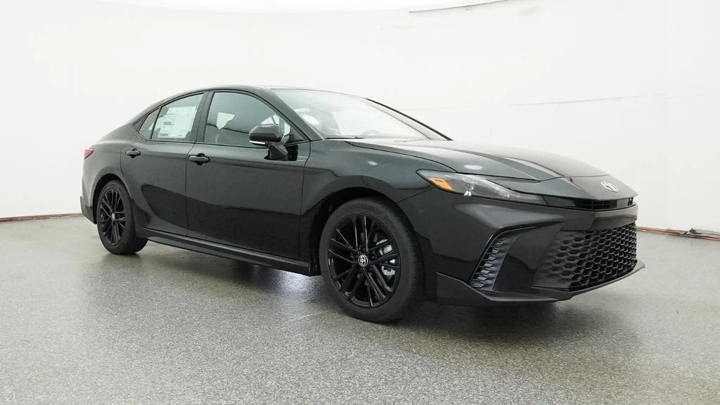 New 2026 Midnight Black Metallic Toyota SE image 9