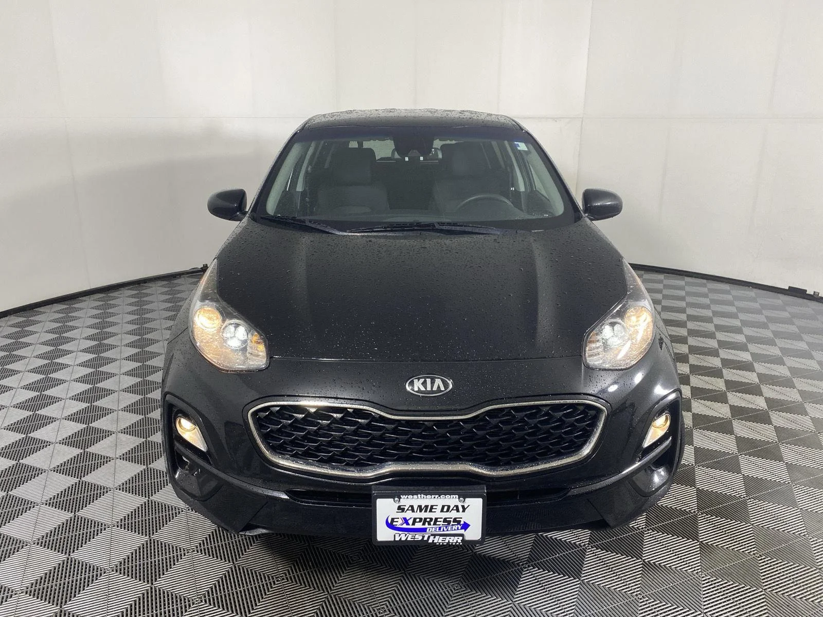 Used 2020 Black Cherry Kia LX image 4