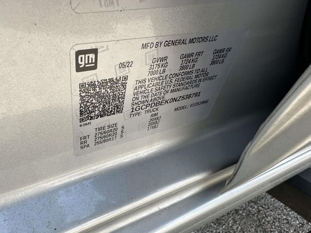 Used 2022 Silver Chevrolet Custom image 30