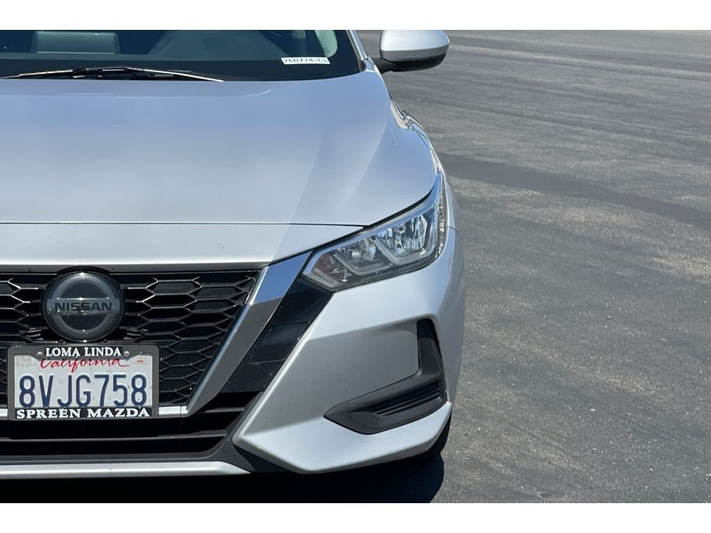 Used 2021 Brilliant Silver Metallic Nissan SV image 20