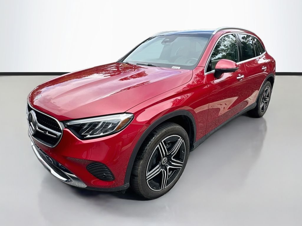 Certified Used 2026 Red Mercedes-Benz GLC 300 image 1