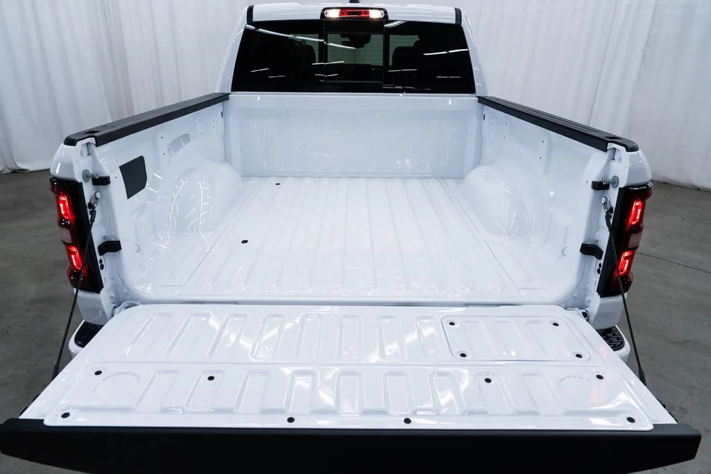 New 2026 Bright White Clear-Coat Exterior Paint RAM Laramie image 8