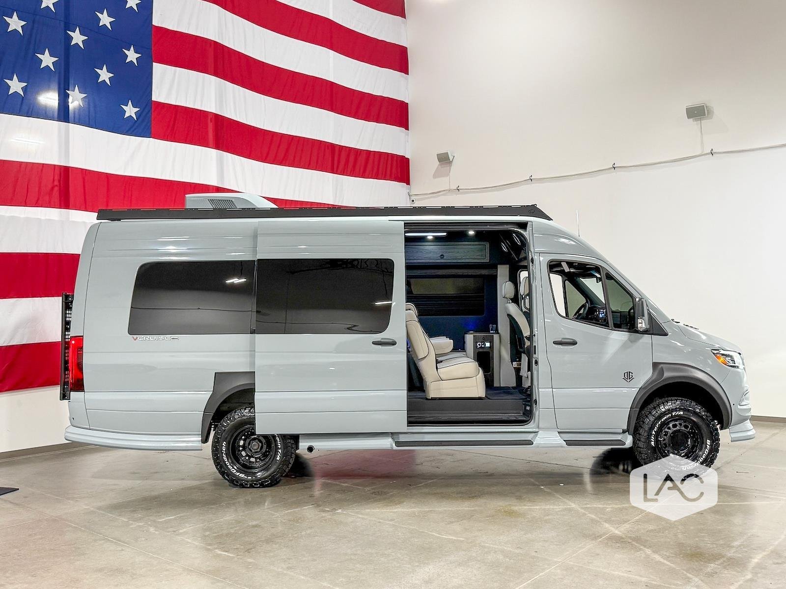 New 2026 Silver Grey OGV LUXURY COACH AWD 540ah ANYWHERE | Desert Runner PKG EVICTUS Suspension image 13