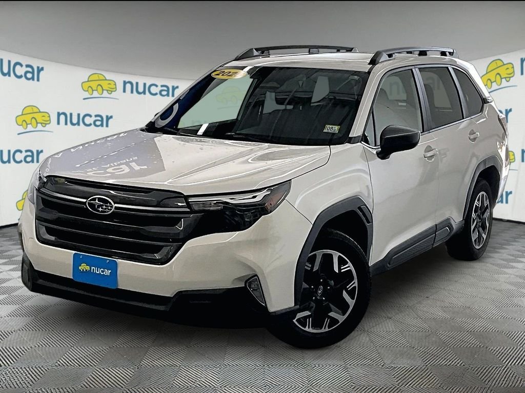 Used 2025 Crystal White Pearl Subaru Premium image 3