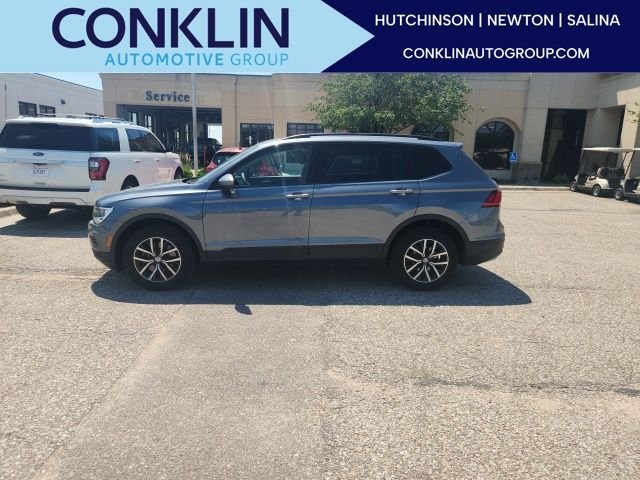 Used 2021 Platinum Gray Metallic Volkswagen 2.0T S image 1