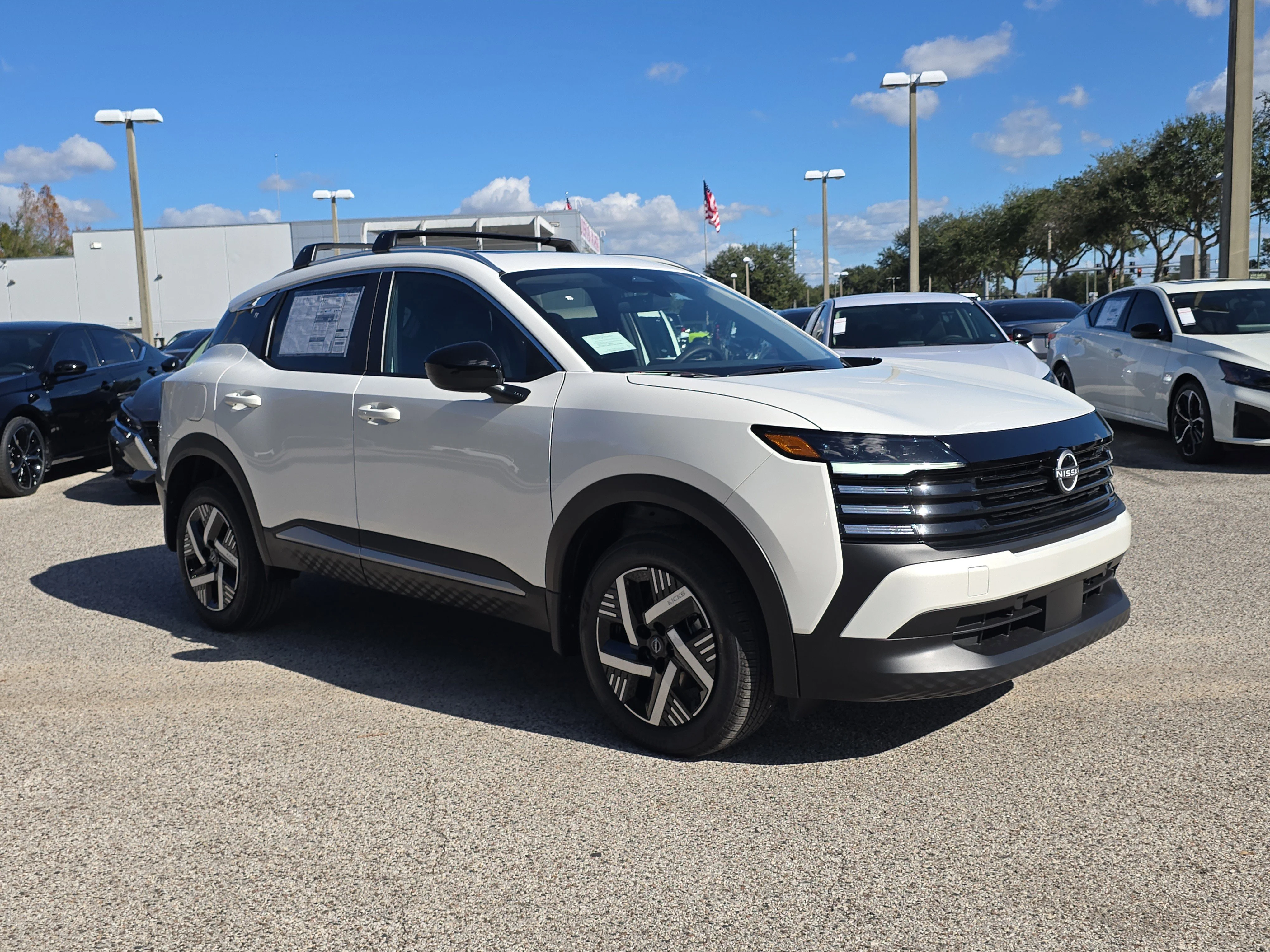 New 2026 Aspen White TriCoat Nissan SV image 2