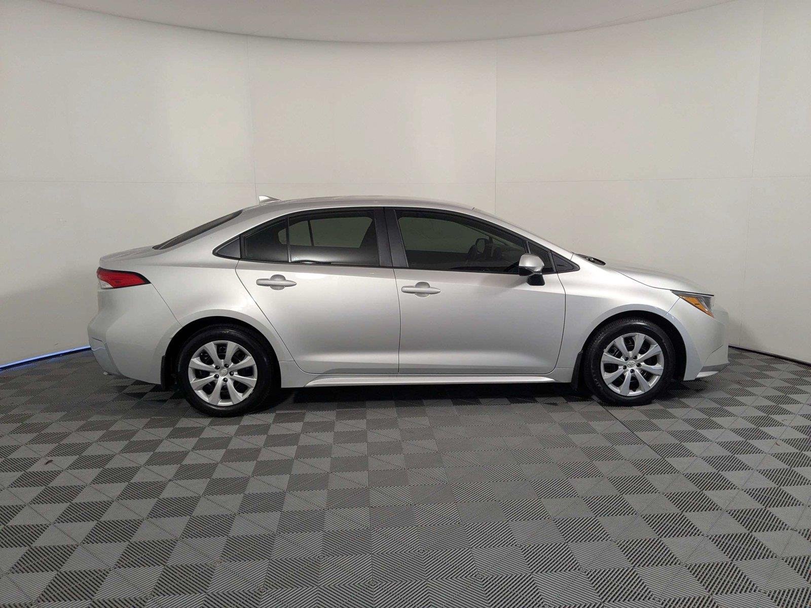 Used 2025 Classic Silver Metallic Toyota LE image 3
